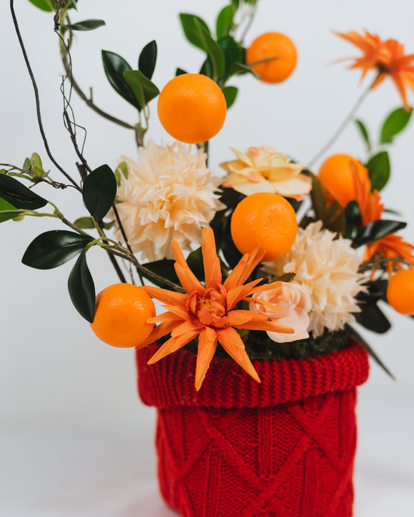 CNY Auspicious Knitted Pots