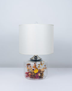 Ovation Lifestyle Amber Floral Lamp